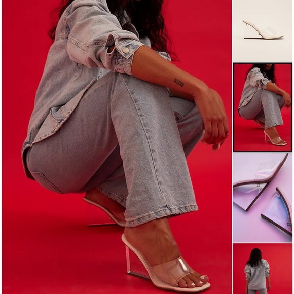 Transparent Wedge Heels - Picture 2 of 5